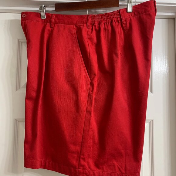 Elisabeth by Liz Claiborne Women's Red Wide Leg Shorts, Size 22 - Picture 1 of 4